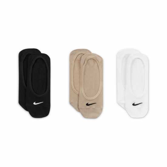 Nike Everyday Lightweight Women's Training Footie Socks (3 Pairs)  Дамски чорапи