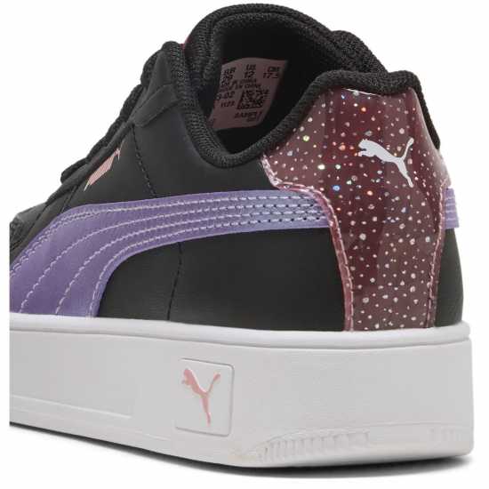 Puma Carina Street Ps Low-Top Trainers Girls Black/Purple Puma Footwear