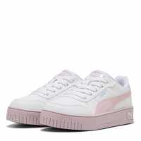 Puma Carina Street Ps Low-Top Trainers Girls Бяло/Розово Puma Footwear