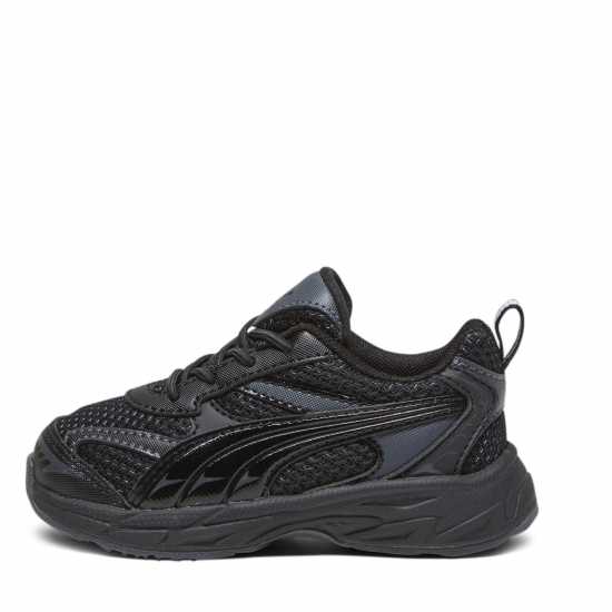 Puma Morphic Base Ac Inf Low-Top Trainers Unisex Kids Черно/Сиво Puma Footwear