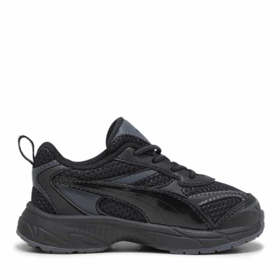 Puma Morphic Base Ac Inf Low-Top Trainers Unisex Kids Черно/Сиво Puma Footwear