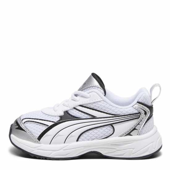 Puma Morphic Base Ac Inf Low-Top Trainers Unisex Kids Черно/Сиво Puma Footwear