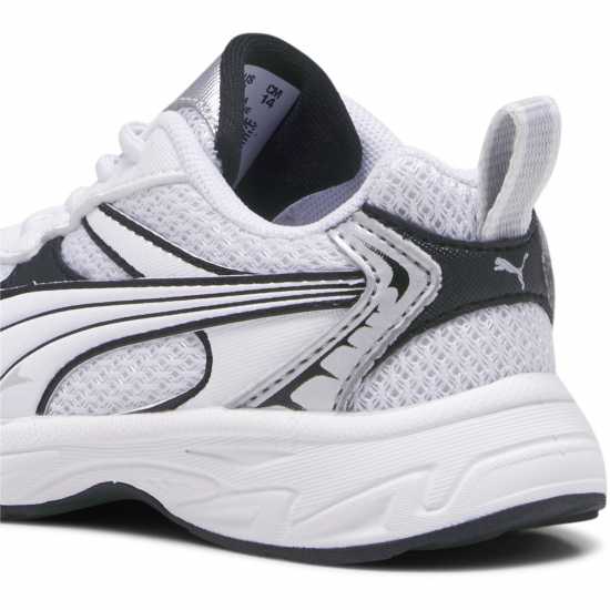 Puma Morphic Base Ac Inf Low-Top Trainers Unisex Kids Черно/Сиво Puma Footwear