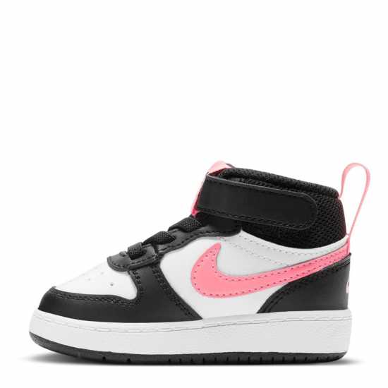 Nike Court Borough Mid 2 Baby/toddler Shoes Бяло/Розово 