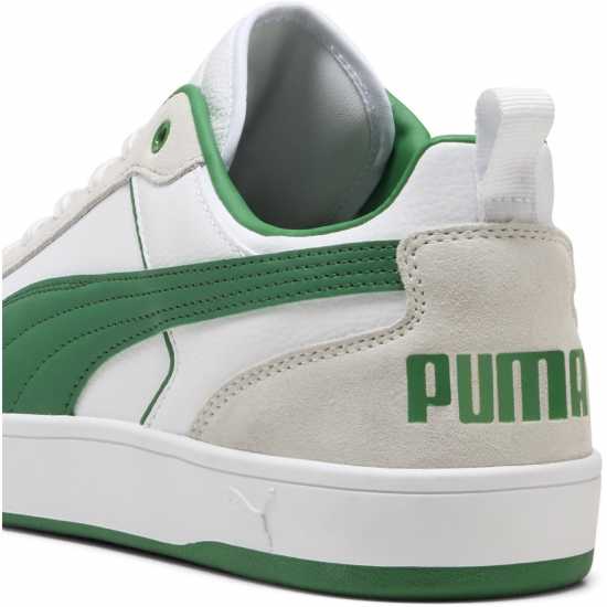 Puma Маратонки Dribble Sd Court Trainers Unisex Kids Бяло/Зелено/Сиво Puma Footwear