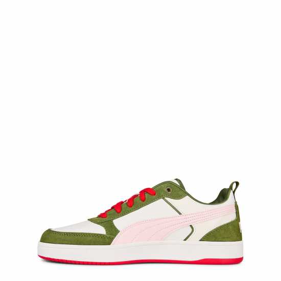 Puma Маратонки Dribble Sd Court Trainers Unisex Kids Бял/Розов/Зелен Puma Footwear