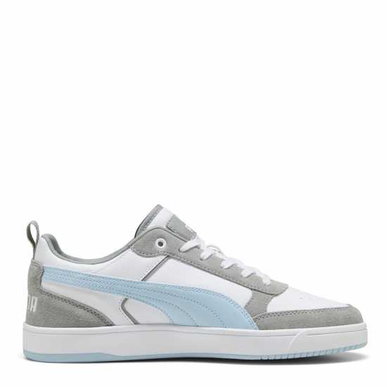 Puma Маратонки Dribble Sd Court Trainers Unisex Kids Бяло/Сребърно Puma Footwear