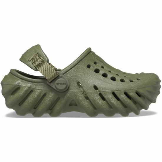 Crocs Echo Clog T Ch99 Армейско зелено 