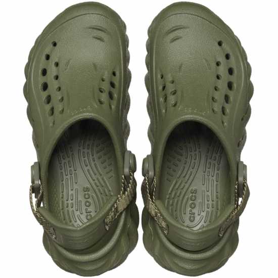 Crocs Echo Clog T Ch99 Армейско зелено 