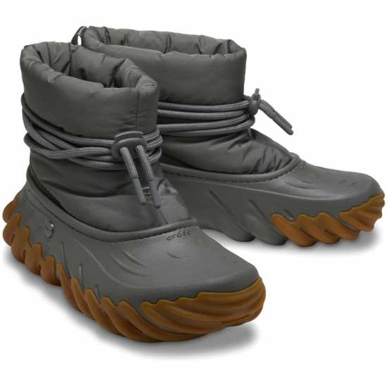 Crocs Echo Boot Jn99 Прахнато маслина Детски апрески