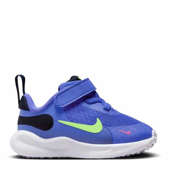 Nike Revolution 7 Baby/toddler Shoes Синьо/Лайм Детски маратонки