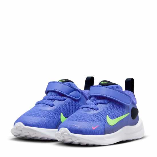 Nike Revolution 7 Baby/toddler Shoes Синьо/Лайм Детски маратонки