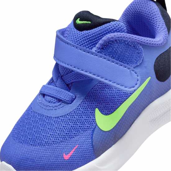 Nike Revolution 7 Baby/toddler Shoes Синьо/Лайм Детски маратонки