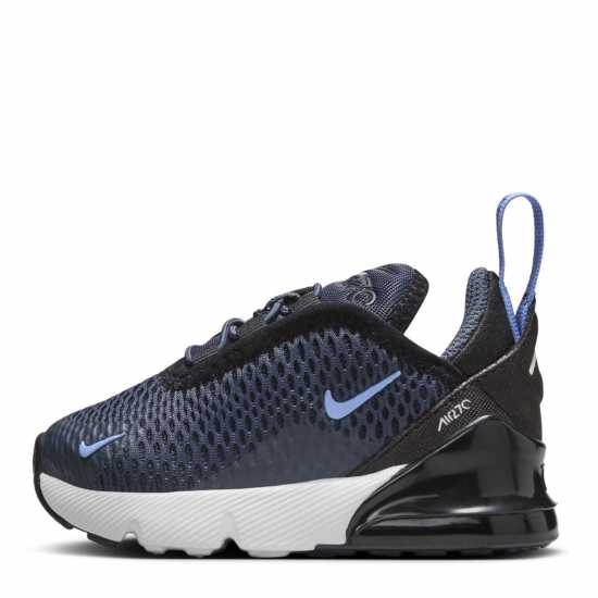 Nike Air Max 270 Trainer Infant Boys Сиво/Синьо 