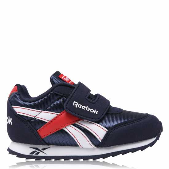 Sale Reebok Royal Classic Boys Trainers Navy/Red Детски маратонки