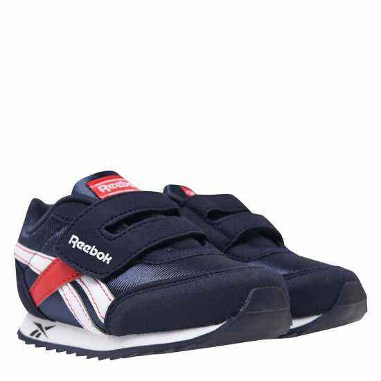 Sale Reebok Royal Classic Boys Trainers Navy/Red Детски маратонки