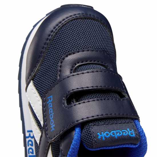 Sale Reebok Royal Classic Boys Trainers Navy/Red Детски маратонки