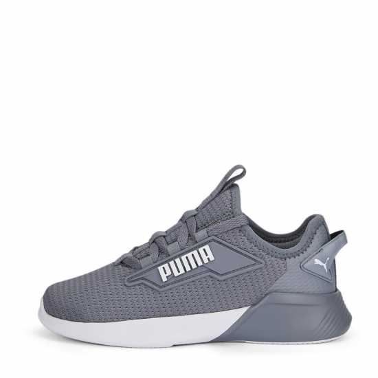 Puma Retaliate 2 Trainers Boys Сиво/Бяло Puma Footwear