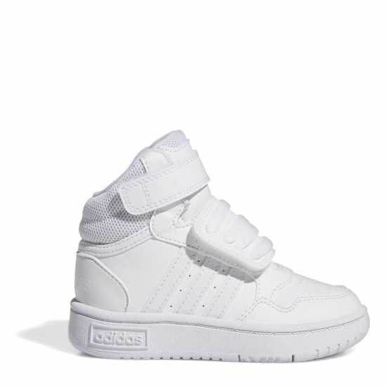 Adidas Hoops Mid 3.0 Infants Shoes Фтур Бял 