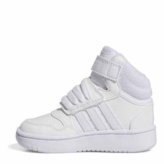 Adidas Hoops Mid 3.0 Infants Shoes Фтур Бял 