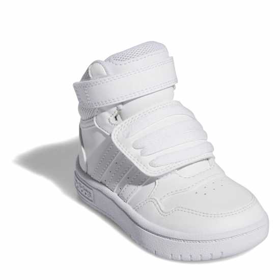 Adidas Hoops Mid 3.0 Infants Shoes Фтур Бял 