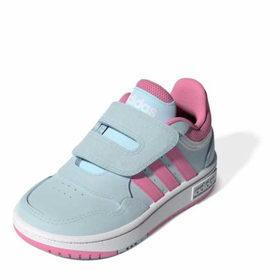 Adidas Маратонки За Малко Момиченце Hoop 3.0 Infant Girls Trainers  Баскетболни маратонки