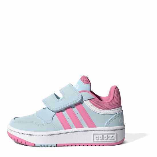 Adidas Маратонки За Малко Момиченце Hoop 3.0 Infant Girls Trainers  Баскетболни маратонки