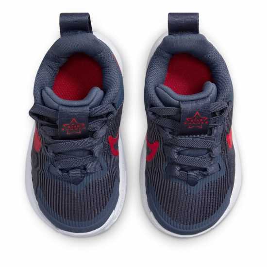 Nike Star Runner 4 Baby/toddler Shoes Морска синьо/червено 