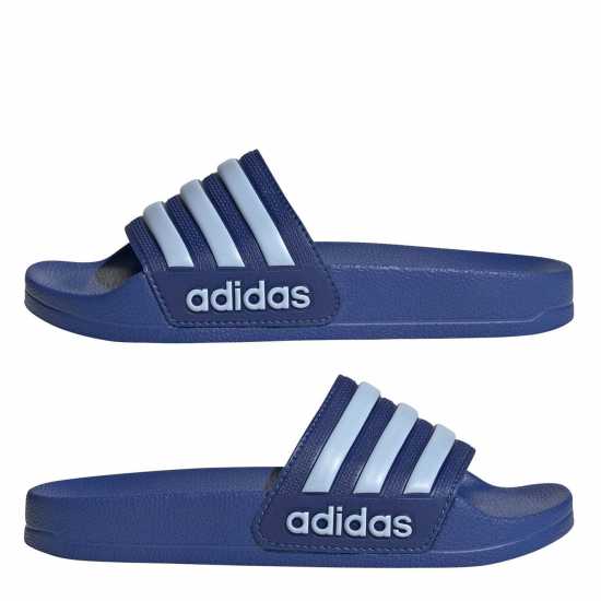 Adidas Adilette Shower Slides Junior Команда Царско Синьо Чехли