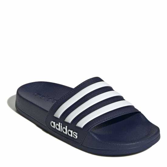 Adidas Adilette Shower Slides Junior Тъмно синьо/бяло Чехли