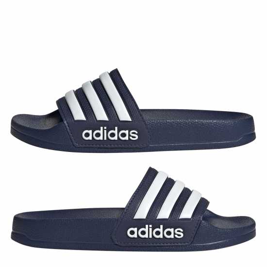 Adidas Adilette Shower Slides Junior Тъмно синьо/бяло Чехли