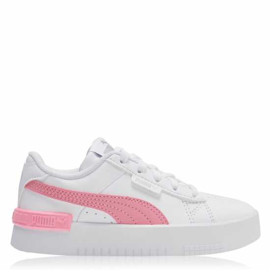 Puma Маратонки Jada Court Trainers Child Girls White/Pink Детски маратонки