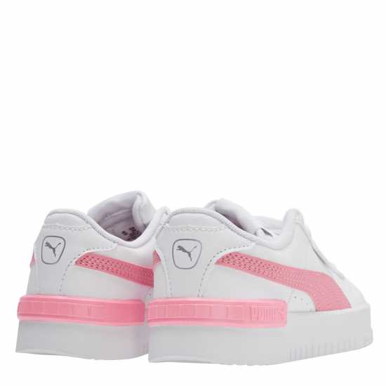 Puma Маратонки Jada Court Trainers Child Girls White/Pink Детски маратонки