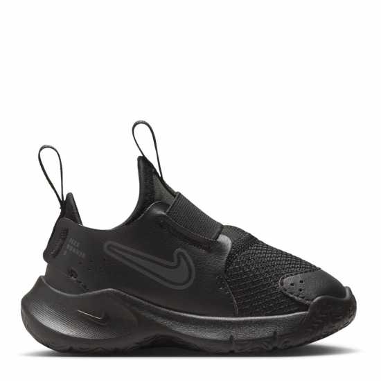 Nike Flex Runner 3 Baby/toddler Shoes Трикратно черно Детски маратонки