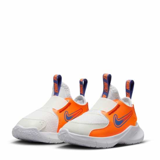 Nike Flex Runner 3 Baby/toddler Shoes Бяло/Оранжево Бебешки обувки и маратонки