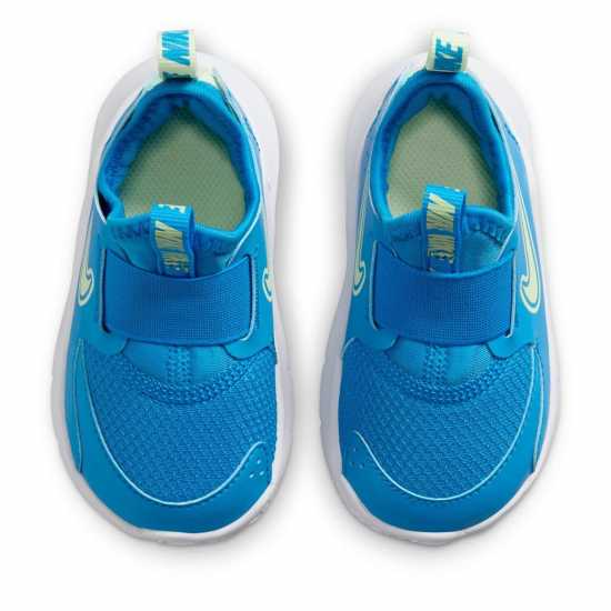 Nike Flex Runner 3 Baby/toddler Shoes Синьо/Зелено Бебешки обувки и маратонки