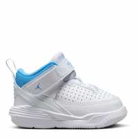 Air Jordan Max Aura 5 Baby/toddler Shoes Бяло/Синьо Мъжки баскетболни маратонки