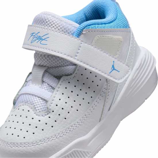 Air Jordan Max Aura 5 Baby/toddler Shoes Бяло/Синьо Мъжки баскетболни маратонки