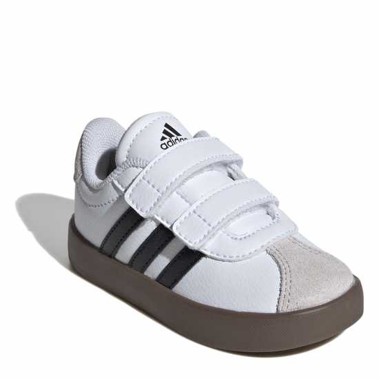 Adidas Vl Court 3.0 Infants Shoes White/Gum 