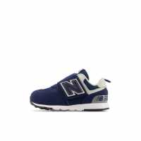 New Balance Nw574V1           Wide          04 Морска синьо Бебешки обувки и маратонки