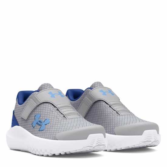 Under Armour Surge 4 Ac Running Shoes Unisex Infants Модерен сив Бебешки обувки и маратонки