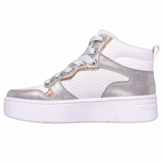 Skechers Court High Trainers Girls  Детски маратонки