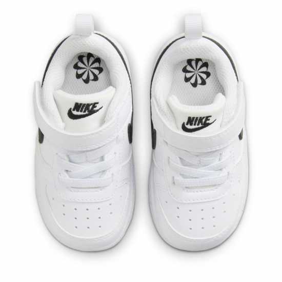 Nike Court Borough Low 2 Baby/toddler Shoe White/Red/Black Детски маратонки