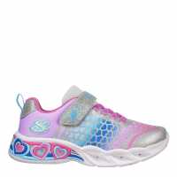 Skechers Heart Light Up Trainers Girls  Детски маратонки