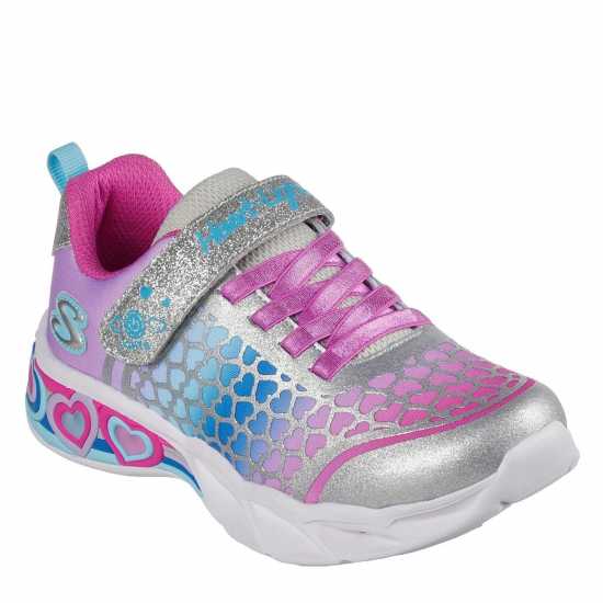 Skechers Heart Light Up Trainers Girls  Детски маратонки