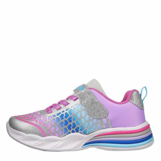 Skechers Heart Light Up Trainers Girls  Детски маратонки