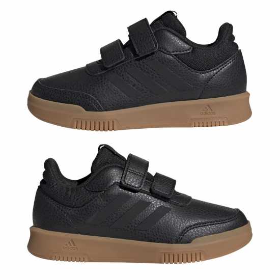 Adidas Tensaur 3 Trainers Child Черно/Гума Детски маратонки