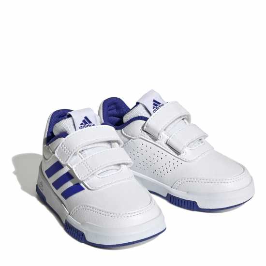 Adidas Маратонки За Малки Деца Tensaur 3 Infant Trainers Ftwr Бяло/Синьо Детски маратонки