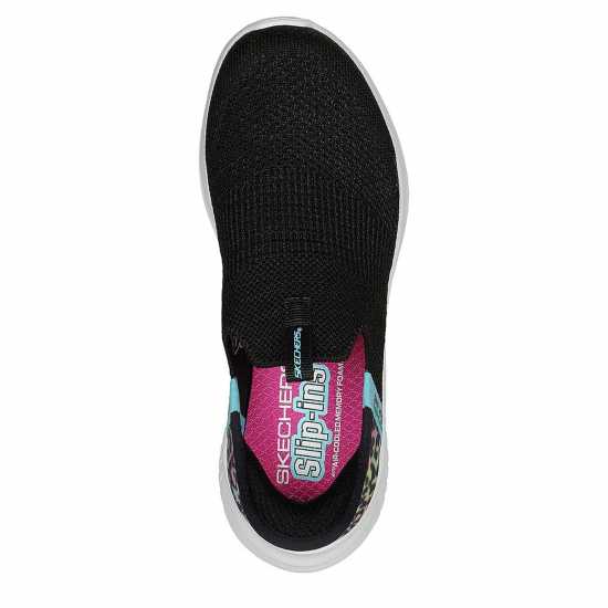 Skechers Slip-Ins: Ultra Flex 3.0 - Colory Wild Черно Детски маратонки