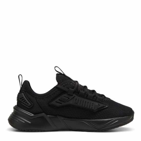 Puma 3 Ps Трикратно черно Детски маратонки